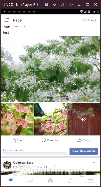 How to post photos and videos at the same time to Facebook Fanpage Picture 21