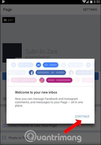 How to post photos and videos at the same time to Facebook Fanpage Picture 3