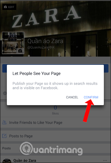How to post photos and videos at the same time to Facebook Fanpage Picture 4