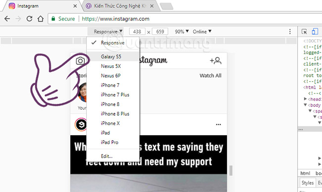 How to post photos to Instagram from a computer Picture 2