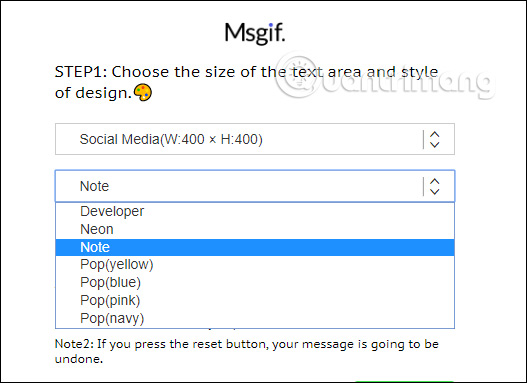 How to post status Facebook GIF images Picture 2