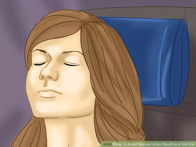 How to prevent dizziness and nausea when reading books on the train Picture 2