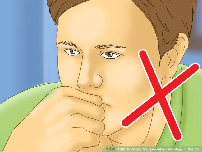 How to prevent dizziness and nausea when reading books on the train Picture 4