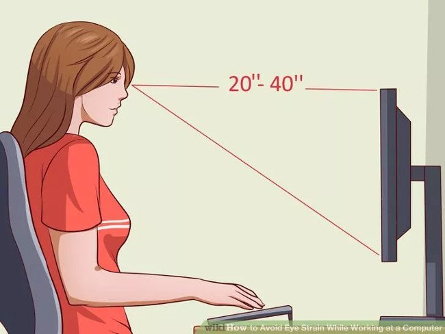 How to prevent eye aches when working in front of a computer Picture 8