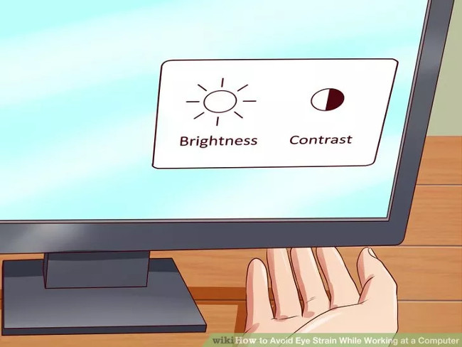 How to prevent eye aches when working in front of a computer Picture 9