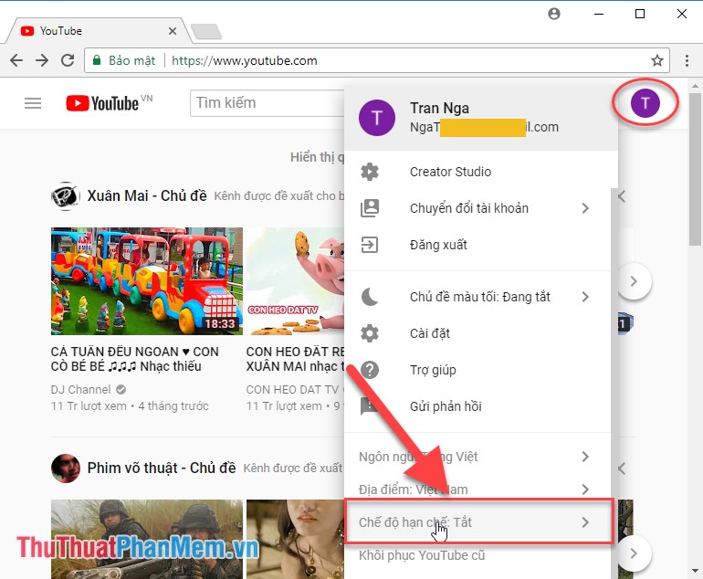 How to prevent inappropriate videos for children on YouTube Picture 2