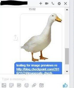 How to prevent malicious blackmail JPG code via Facebook Messenger Picture 1