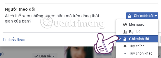 How to prevent people from knowing you Follow anyone on Facebook Picture 4