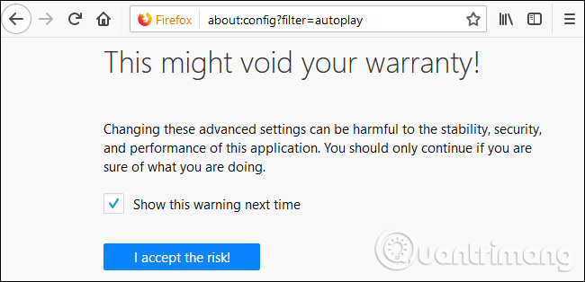 How to prevent videos from automatically running on Firefox Picture 1