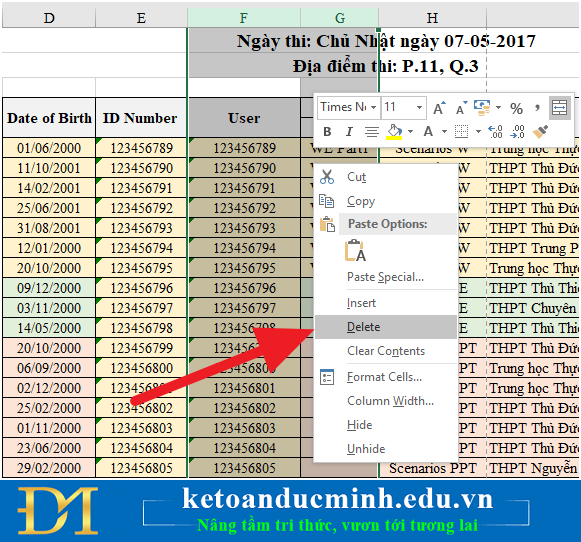 How to print an Excel file on an A4 sheet of paper Picture 4