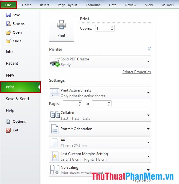 How to print in Excel Picture 12