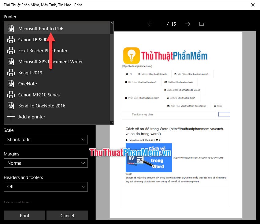 How to print website content on paper for reference Picture 13