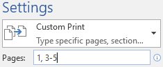 How to print Word 2016 documents Picture 8