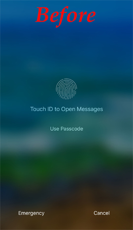 How to prioritize to enter the passcode interface when opening iPhone Picture 1