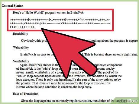 How to Program in Brainf**K Picture 9