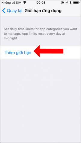 How to prohibit deleting iPhone applications, limiting the time to use applications on iOS 12 Picture 4