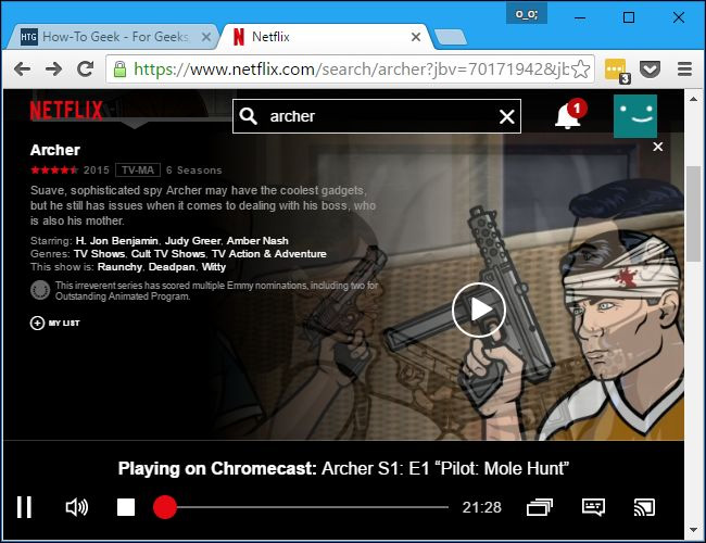 How to project a computer screen to a TV with Chromecast Picture 11