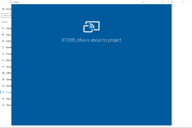 How to project Android screen on Windows 10 with Miracast and Connect Picture 3