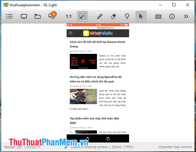 How to project iPhone screen on computer Picture 19