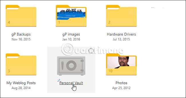 How to protect files in OneDrive with 2FA with Personal Vault Picture 1