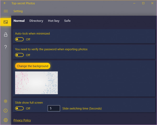 How to protect photos on Windows 10 with Top-secret Photos Picture 4