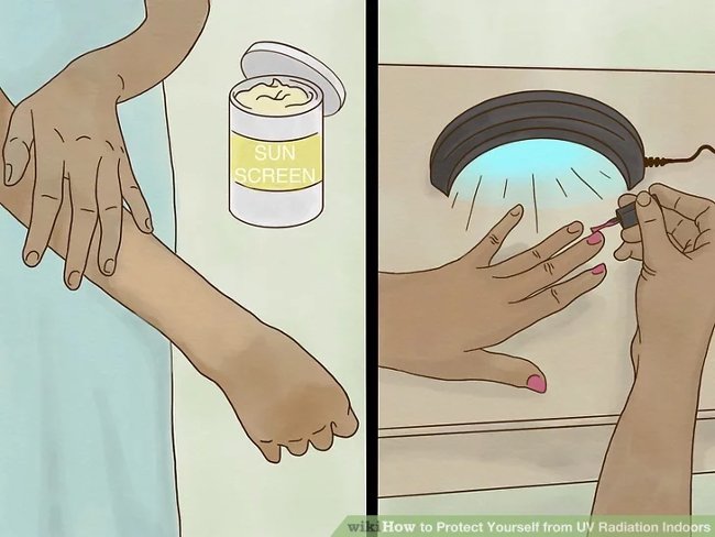 How to protect skin from UV rays while indoors? Picture 6