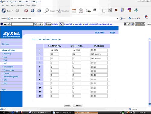 How to Publish WEB Server, FTP Server and VPN Server via ADSL? Picture 4