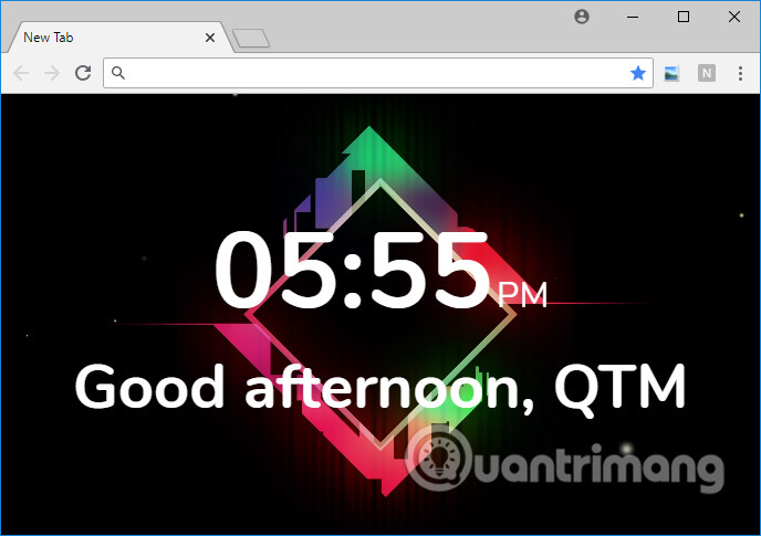 How to put videos for New Tab interface on Chrome Picture 12