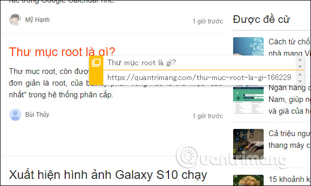 How to quickly copy link embedded in text on Chrome Picture 3