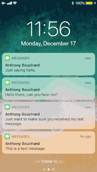 How to quickly delete iPhone lock screen notifications Picture 3