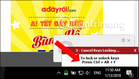 How to quickly disable Windows keyboard and mouse Picture 2
