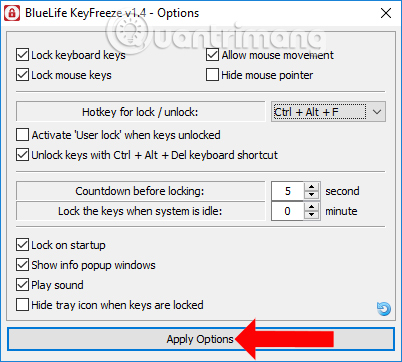 How to quickly disable Windows keyboard and mouse Picture 8