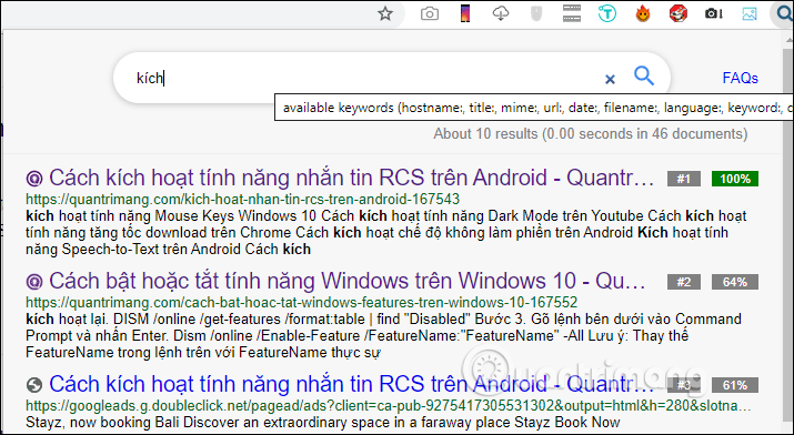 How to quickly find open tabs on Chrome Picture 4