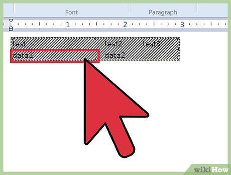 Picture 20 of How to Quickly Make a Table for WordPad