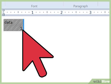 Picture 27 of How to Quickly Make a Table for WordPad