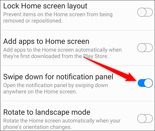 How to quickly open notifications on Samsung Galaxy S20 Picture 4