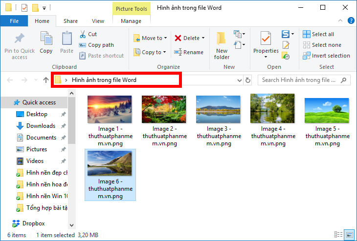 How to quickly save all pictures in Word file into a separate folder Picture 13