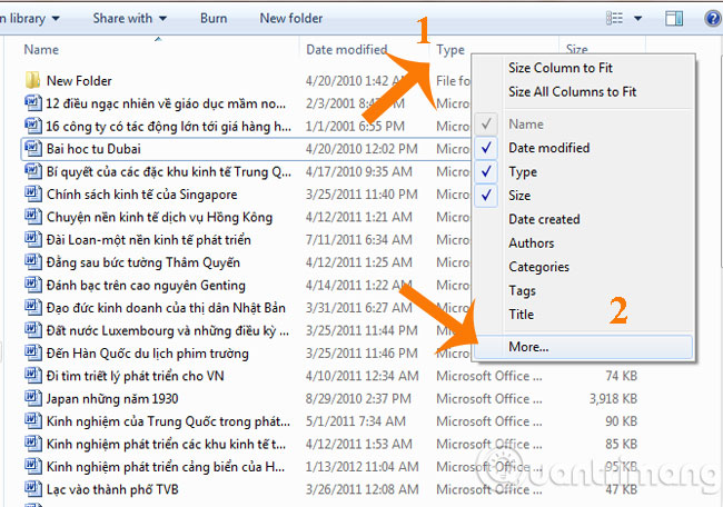 How to quickly see the total number of pages of Word files? Picture 3