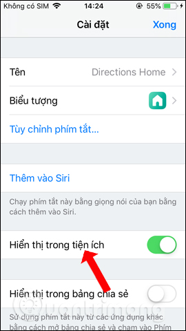 How to quickly use iPhone maps from the main screen Picture 9