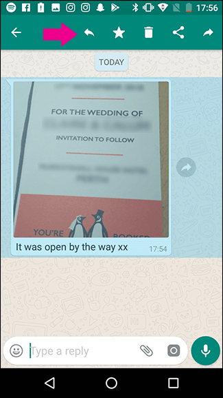 How to quote messages when chatting on Whatsapp Picture 6