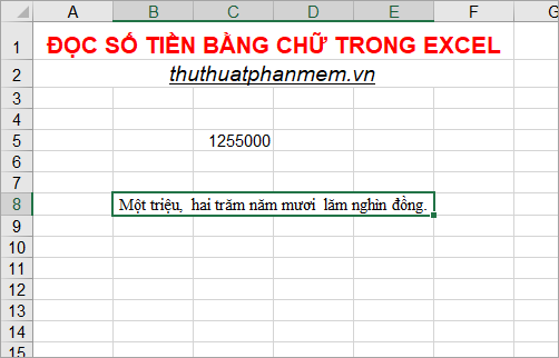 how-to-read-the-amount-in-words-in-excel