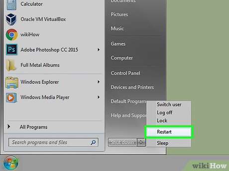 How to Reboot Windows 7 Picture 3