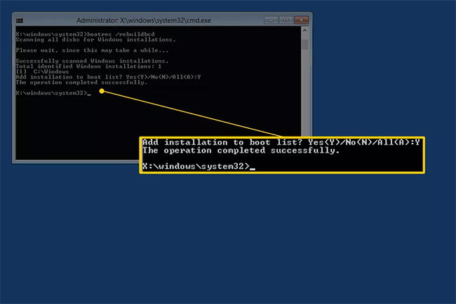 How to rebuild BCD in Windows Picture 11