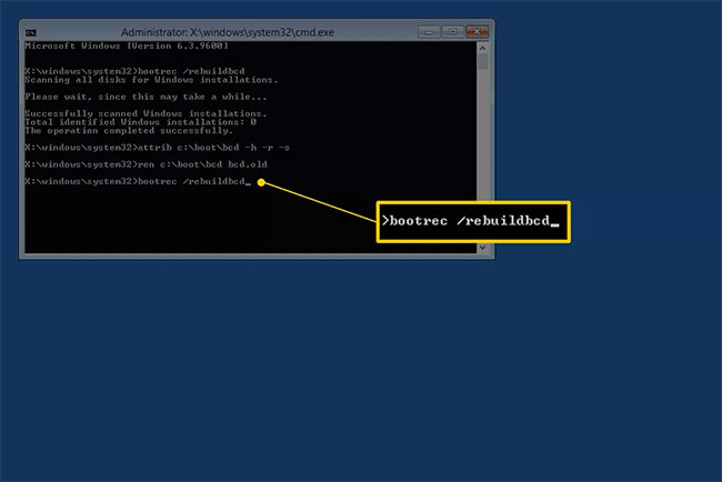 How to rebuild BCD in Windows Picture 9