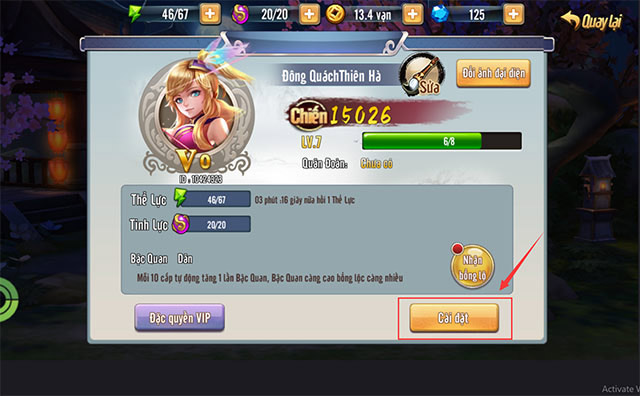 How to receive Gift Code game Three Kingdoms Picture 2