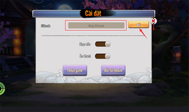 How to receive Gift Code game Three Kingdoms Picture 3