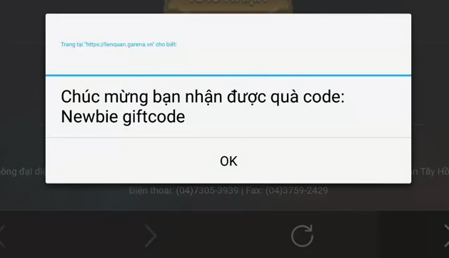 How to receive Mobile Military Game Code Gift Picture 5