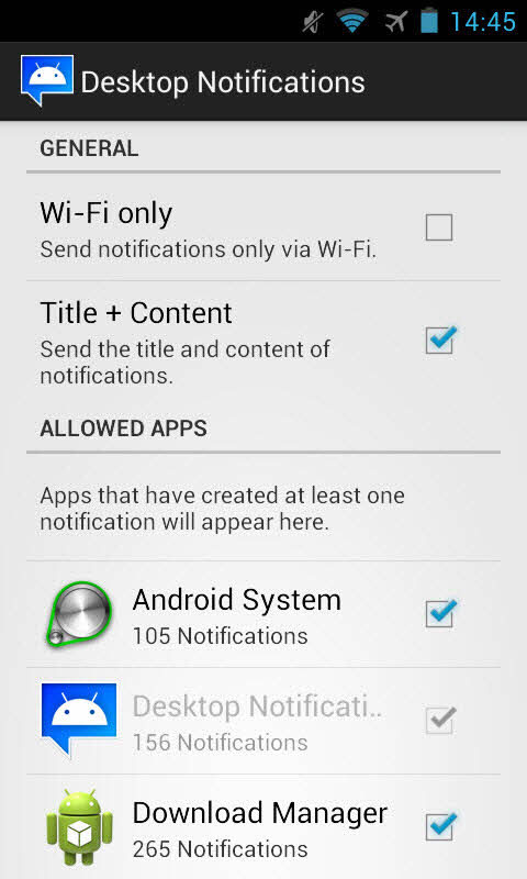How to receive notifications on Android smartphone from computer Picture 4
