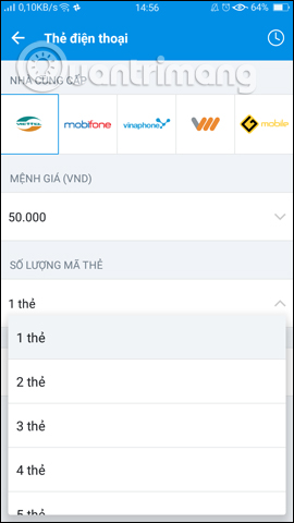 How to recharge your phone via Zalo Pay application Picture 10