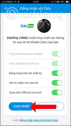 How to recharge your phone via Zalo Pay application Picture 3